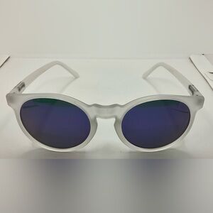 Goodr unisex Sunglasses White w  Purple lenses Things are afoot at the Circle G